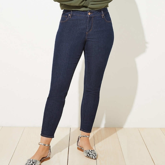 LOFT Denim - Ann Taylor LOFT Modern Skinny Ankle Jeans. Size 31
